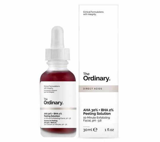 Tẩy Da Chết The Ordinary AHA 30% + BHA 2% Peeling Solution 30ml - Dưỡng Trắng, Giảm Mụn, Làm Mịn Da Chuyên Sâu Chính Hãng