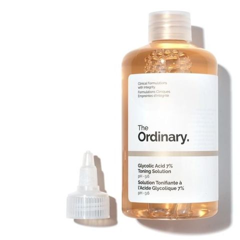 Toner Tẩy Da Chết Hóa Học The Ordinary Glycolic Acid 7% - Giúp Sáng Da, Cấp Ẩm, Chính Hãng 240ml