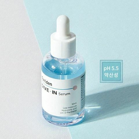 Serum Torriden Dive-In 50ml - Serum Cấp Nước Phục Hồi Da, Dưỡng Ẩm Sâu, Cho Da Căng Bóng, Mềm Mịn, Phù Hợp Với Mọi Loại Da Chính Hãng