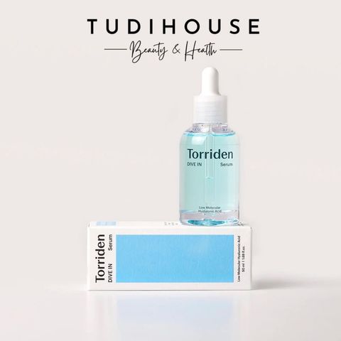 Serum Torriden Dive-In 50ml - Serum Cấp Nước Phục Hồi Da, Dưỡng Ẩm Sâu, Cho Da Căng Bóng, Mềm Mịn, Phù Hợp Với Mọi Loại Da Chính Hãng