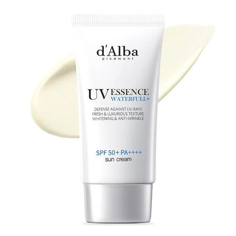 Kem Chống Nắng Dưỡng Ẩm d'Alba Waterfull Essence Sunscreen SPF50+ PA++++ - Chăm Sóc Da, Bảo Vệ UV, 50ml Chính Hãng Hàn Quốc