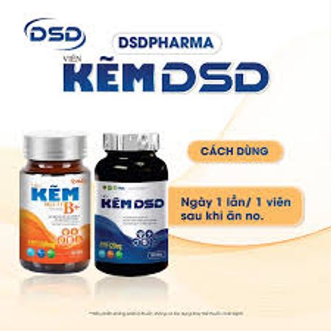 Viên Uống Kẽm DSD Multi B Ginseng 60 Viên - Bổ Sung Vitamin & Khoáng Chất Hỗ Trợ Sức Khỏe Tóc, Da, Móng & Đặc Biệt Cho Nam