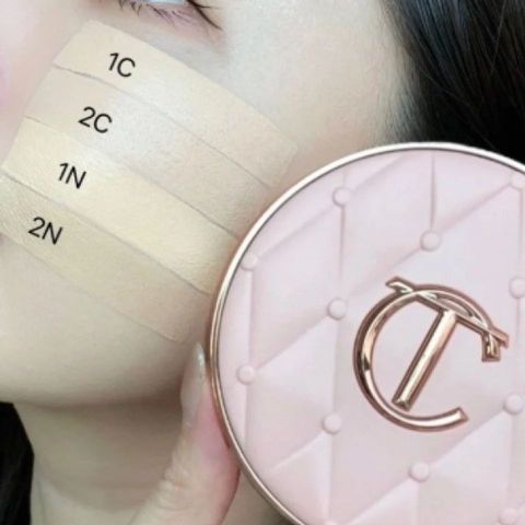 Phấn Nước Charlotte Tilbury Pillow Talk Beautifying Cushion 1N - Kem Trang Điểm Chính Hãng 12g, Lớp Trang Điểm Hoàn Hảo, Tự Nhiên