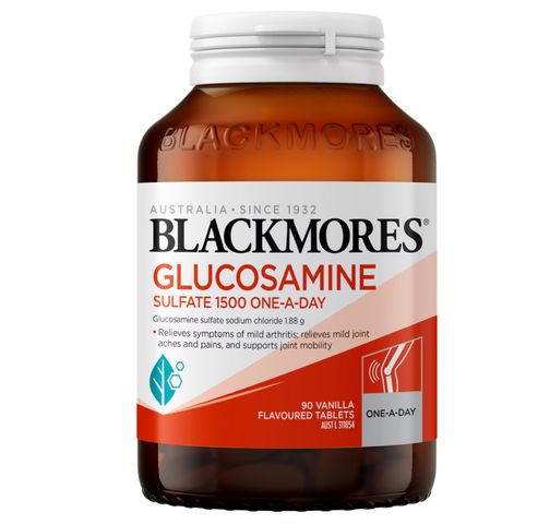 Viên Uống Bổ Xương Khớp Blackmores Glucosamine Sulfate 1500mg One-A-Day - Hỗ Trợ Sức Khỏe Xương Khớp, Hàng Úc, 90 Viên