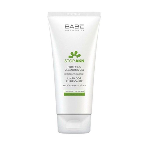 Gel Rửa Mặt BABE - Cleansing Gel Dành Cho Da Dầu Mụn - Làm Sạch Sâu, Kiểm Soát Dầu Thừa, Giảm Mụn Trứng Cá, An Toàn Cho Da Nhạy Cảm