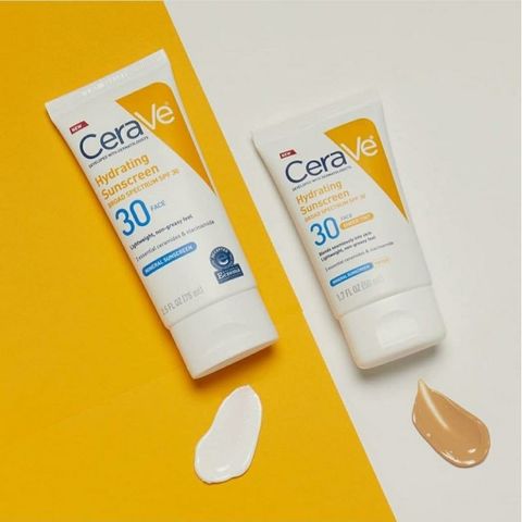 Kem Chống Nắng CeraVe Hydrating Sunscreen SPF 30 (75ml) - Chống Nắng Toàn Diện, Dưỡng Ẩm & Phù Hợp với Da Nhạy Cảm