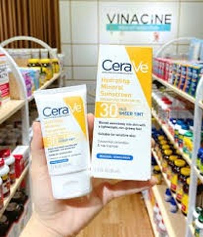 Kem Chống Nắng CeraVe Hydrating Sunscreen SPF 30 (75ml) - Chống Nắng Toàn Diện, Dưỡng Ẩm & Phù Hợp với Da Nhạy Cảm
