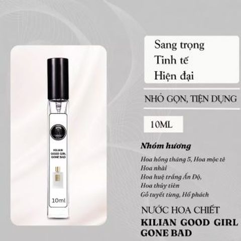 Nước Hoa Nữ Kilian Good Girl Gone Bad 50ml - Hương Quyến Rũ Sang Trọng - EDP Lưu Hương Lâu 7-12 Giờ
