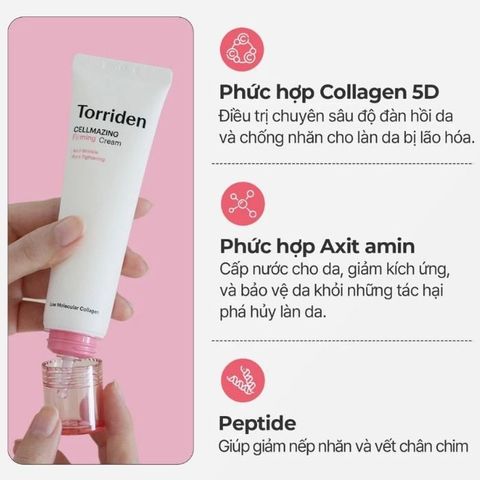 Kem Dưỡng Phục Hồi Da Torriden Cellmazing Firming Cream 60ml - Dưỡng Ẩm, Tái Tạo & Chống Lão Hóa, Sản Phẩm Cao Cấp Hàn Quốc