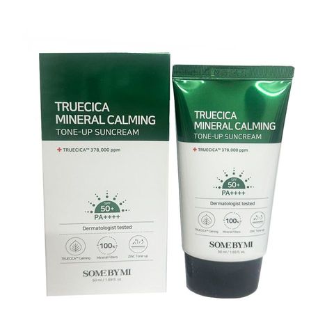 Kem Chống Nắng Some By Mi Truecica Mineral 100 SPF50+ PA++++ - Dưỡng Sáng Da, Giảm Nếp Nhăn, An Toàn Cho Da Nhạy Cảm