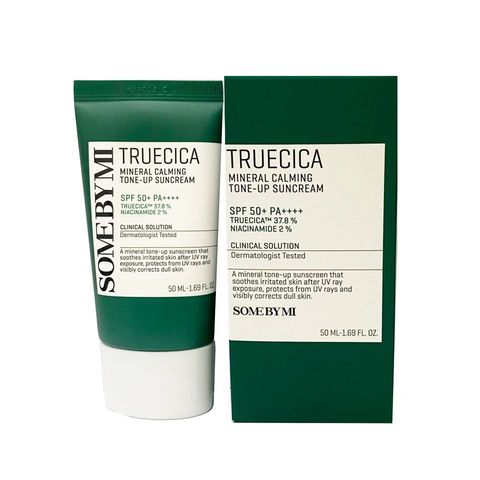 Kem Chống Nắng Some By Mi Truecica Mineral 100 SPF50+ PA++++ - Dưỡng Sáng Da, Giảm Nếp Nhăn, An Toàn Cho Da Nhạy Cảm