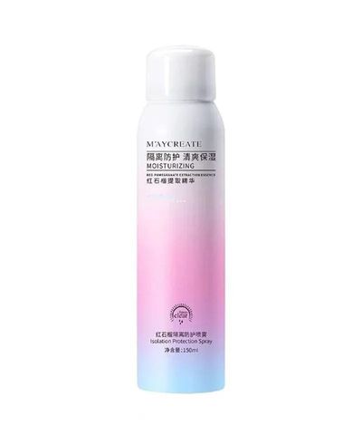 Xịt Chống Nắng Nâng Tông Maycreate Moisturizing SPF50+ - Giữ Da Mịn Màng, Bảo Vệ UVA/UVB, Dạng Phun Sương Tiện Dụng cho Mọi Loại Da