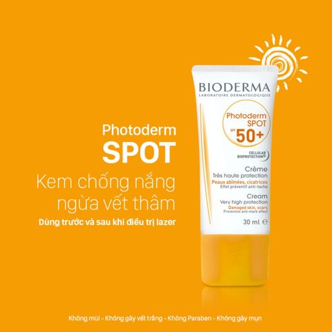 Kem Chống Nắng Bioderma Photoderm AR SPF50+ 30ml - Dưỡng Ẩm, Bảo Vệ Da Nhạy Cảm, Chống Tia UV, Chất Lượng Cao Từ Pháp