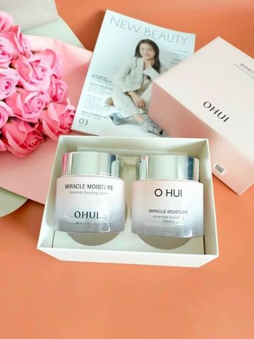 Kem Dưỡng Ẩm Trắng Da Ohui Miracle Moisture Cream 60ml - Dưỡng ẩm, Làm sáng da, Căng bóng, Chăm sóc da Hàn Quốc Chính hãng