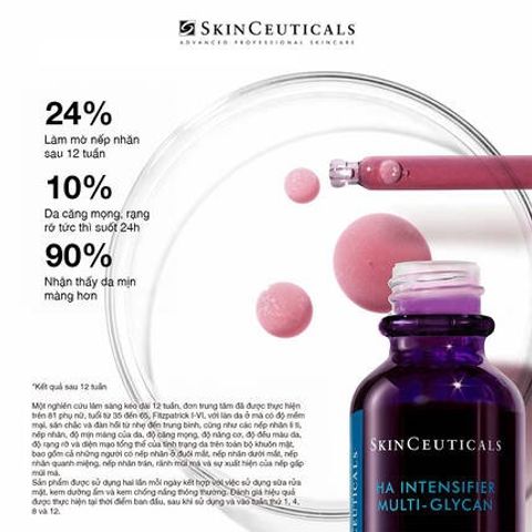 Serum Cấp Ẩm Sâu Skinceuticals H.A Intensifier Multi-Glycan 30ml - Dưỡng Da Săn Chắc, Chống Lão Hóa Chính Hãng Mỹ