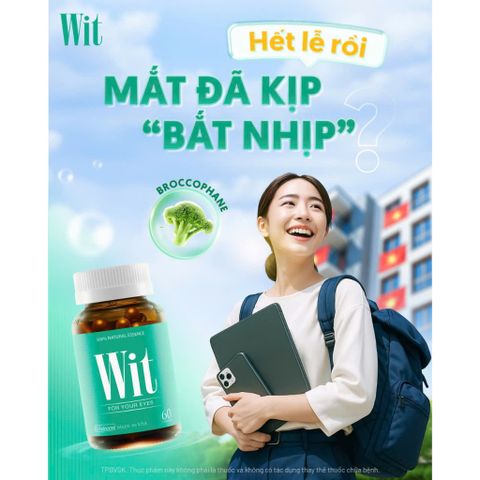 Hộp 60 Viên Angela Gold và WIT - Hỗ Trợ Cân Bằng Nội Tiết Tố & Bảo Vệ Sức Khỏe Đôi Mắt, Dành Cho Người Văn Phòng