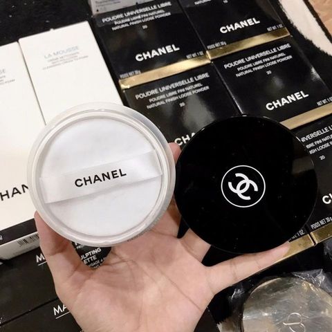 Phấn Phủ Dạng Bột Chanel Poudre Universelle Libre Tone 12 Chính Hãng - Kiểm Soát Dầu, Bảo Vệ Da, Độ Bám Màu Cao