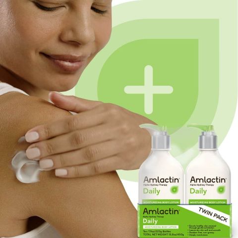 Sữa Dưỡng Thể Dưỡng Ẩm AmLactin 567g - Giúp Da Mềm Mịn, Sáng Đều Màu, Chống Khô Nứt, Phù Hợp Với Mọi Loại Da