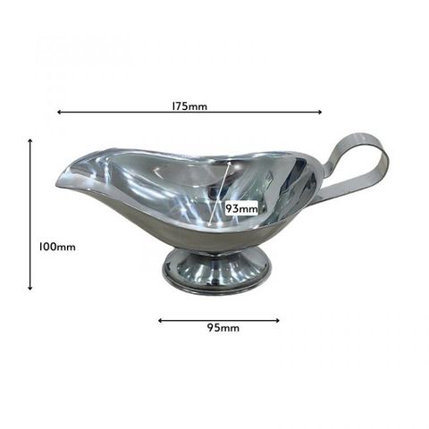 Thuyền Rót Sốt Inox Sang Trọng - Dụng Cụ Nhà Bếp Cao Cấp, Kiểu Dáng Thẩm Mỹ, Thích Hợp Cho Gia Đình (TV1484)
