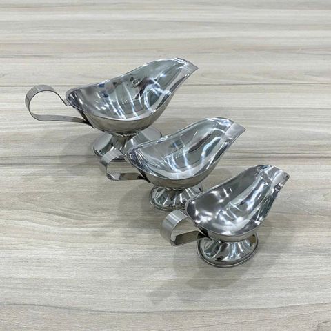 Thuyền Rót Sốt Inox Sang Trọng - Dụng Cụ Nhà Bếp Cao Cấp, Kiểu Dáng Thẩm Mỹ, Thích Hợp Cho Gia Đình (TV1484)
