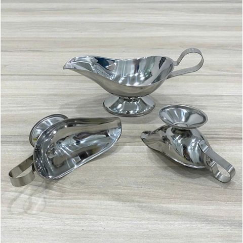 Thuyền Rót Sốt Inox Sang Trọng - Dụng Cụ Nhà Bếp Cao Cấp, Kiểu Dáng Thẩm Mỹ, Thích Hợp Cho Gia Đình (TV1484)