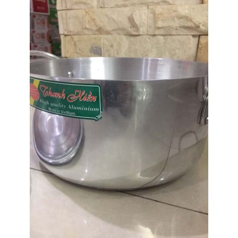 Nồi nhôm dày đánh bóng cao cấp 34cm - Dụng cụ gia dụng bếp chất lượng cao cho căn bếp hoàn hảo (TV1482)