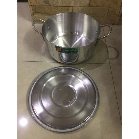 Nồi nhôm dày đánh bóng cao cấp 34cm - Dụng cụ gia dụng bếp chất lượng cao cho căn bếp hoàn hảo (TV1482)