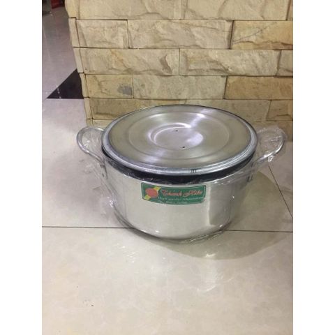 Nồi nhôm dày đánh bóng cao cấp 34cm - Dụng cụ gia dụng bếp chất lượng cao cho căn bếp hoàn hảo (TV1482)
