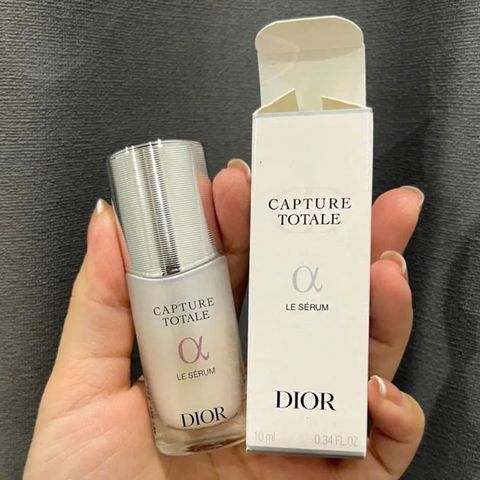 Tinh Chất Dưỡng Trẻ Hóa Da Dior Capture Totale Le Sérum 10ml - Sản Phẩm Chính Hãng, Cải Thiện Nếp Nhăn, Giúp Da Tươi Trẻ Rạng Rỡ
