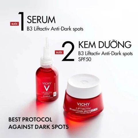 Tinh Chất Ngăn Ngừa Thâm Nám Liftactiv Specialist B3 Serum 30ml Vichy - Dưỡng Da Sáng Mịn, Chống Lão Hóa, Chính Hãng