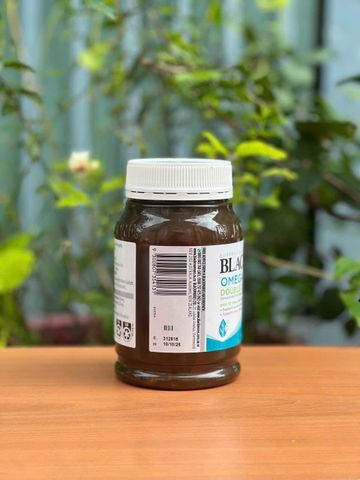 Viên uống dầu cá Blackmores Omega Double High Strength 400 viên - Bổ sung omega-3 cho tim, da, mắt, sức khỏe tối ưu từ Úc