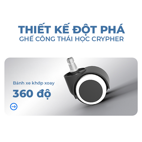 Ghế văn phòng công thái học ISUNI Crypher - Điều chỉnh tư thế ngồi, chống gù lưng, chất liệu cao cấp, giảm đau mỏi lưng, tải trọng 150kg.