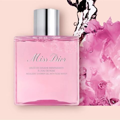 Sữa Tắm Hương Nước Hoa Miss Dior Indulgent Shower Gel 175ml - Gel Tắm Cao Cấp Chiết Xuất Hoa Hồng, Hương Quyến Rũ, Chính Hãng
