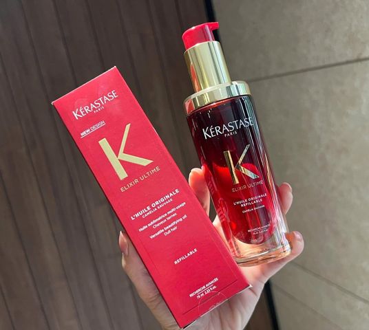 Dầu Dưỡng Tóc Kérastase Elixir Ultime L'Huile Originale Limited Edition 75ml - Dưỡng ẩm, Phục hồi tóc khô xơ, Chính hãng từ Pháp