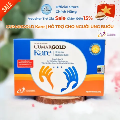 Viên Uống Cumargold Kare CVI Pharma 30 Viên - Hỗ Trợ Tăng Cường Sức Đề Kháng Chính Hãng