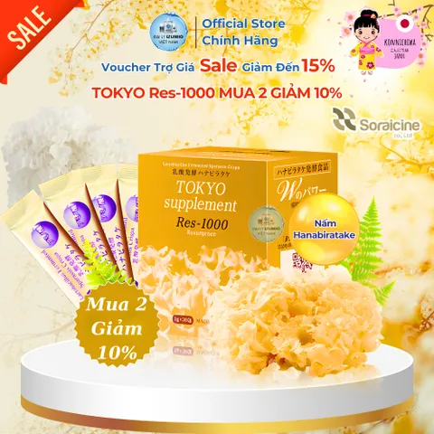 [Xuất Kèm VAT] Tokyo Res 1000 SORAICINE - Hộp 30 Gói Nhật Bản