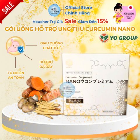 Hộp 30 Gói Bột Nghệ Nano Ukon Premium Nhật Bản - Hỗ Trợ Làm Đẹp & Tăng Cường Miễn Dịch Chính Hãng