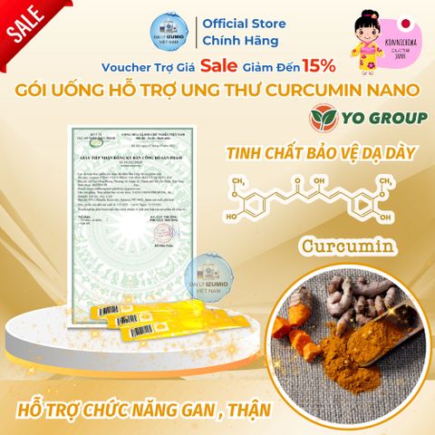 Hộp 30 Gói Bột Nghệ Nano Ukon Premium Nhật Bản - Hỗ Trợ Làm Đẹp & Tăng Cường Miễn Dịch Chính Hãng