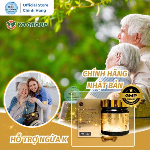 Viên Uống Hỗ Trợ Bệnh K Nano Fucoidan Premium YoGroup - Giải Pháp Sức Khỏe Từ Tảo Biển Nhật Bản, Hỗ Trợ Miễn Dịch và Chống Oxy Hóa