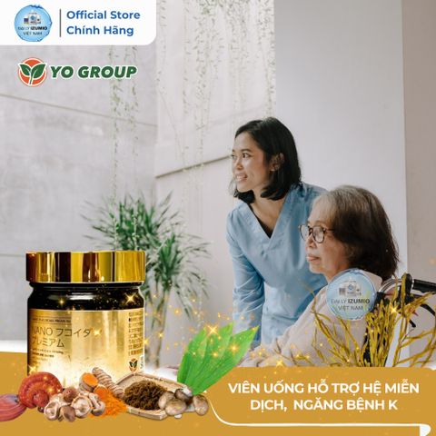 Viên Uống Hỗ Trợ Bệnh K Nano Fucoidan Premium YoGroup - Giải Pháp Sức Khỏe Từ Tảo Biển Nhật Bản, Hỗ Trợ Miễn Dịch và Chống Oxy Hóa