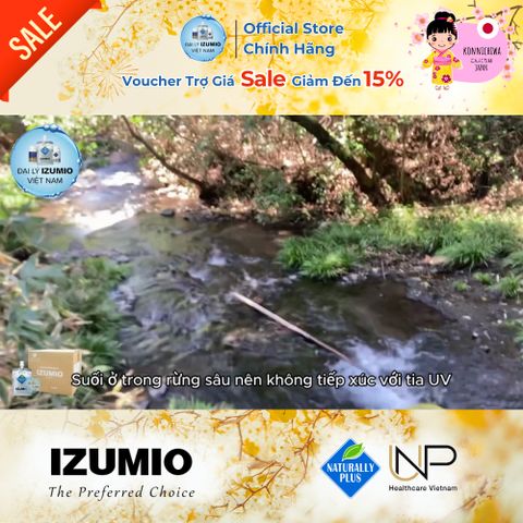 Nước IZUMIO Hydrogen 3.3ppm - Gói 200ml Tăng Cường Sức Khỏe, Thanh Lọc Cơ Thể Nhập Khẩu Chính Hãng Từ Nhật Bản