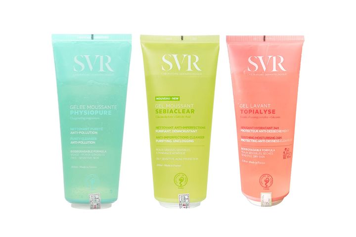 Sữa Rửa Mặt Gel SVR Sebiaclear Moussant Cho Da Dầu Mụn & Nhạy Cảm 200ML/400ML - Làm Sạch Sâu, Giữ Ẩm, Visa Tươi Mát