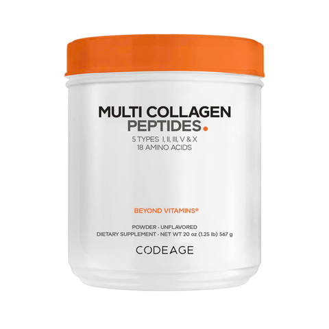 Bột Collagen Đa Nguồn Codeage Mỹ - Hỗ Trợ Da, Tóc, Móng và Xương Khớp với 5 Type Collagen và 18 Axit Amin Thiết Yếu