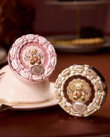 Bảng Che Khuyết Điểm Flower Knows The Sweetie Bear Collection 4 Màu 6.4g - Kem Che Phủ Hoàn Hảo Cho Mọi Loại Da