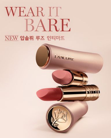 Son LANCÔME L'Absolu Rouge Intimatte Lipstick #362 Knitted Red - Son Môi Cao Cấp Chính Hãng Đỏ Tươi Sang Trọng, Bền Màu, Dưỡng Ẩm