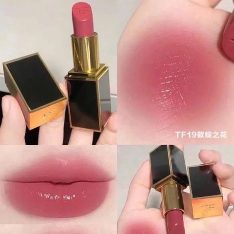 Son Tom Ford Lip Color #19 Runway Rose Mini - Son Môi Cao Cấp Màu Hồng Đất Chính Hãng, Dễ Dàng Mang Theo, Quyến Rũ Mọi Cô Gái