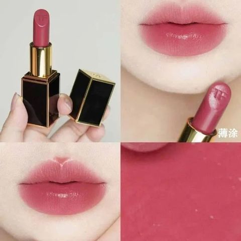 Son Tom Ford Lip Color #19 Runway Rose Mini - Son Môi Cao Cấp Màu Hồng Đất Chính Hãng, Dễ Dàng Mang Theo, Quyến Rũ Mọi Cô Gái