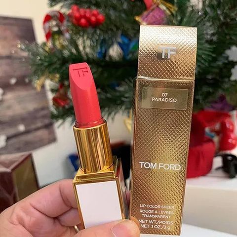 Son Tom Ford Color Paradiso 07 Hồng Nhũ - Chất lượng cao cấp, màu sắc nổi bật, dưỡng ẩm tốt cho đôi môi mềm mịn