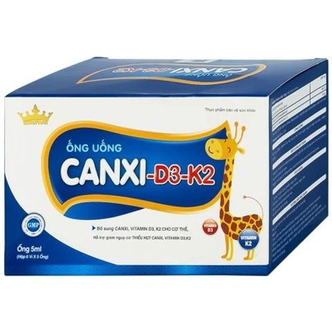 Siro Canxi-D3-K2 Kingphar - Bổ sung Canxi, Vitamin D3 & K2 cho Trẻ Em và Người Lớn - Giải Pháp Tăng Cường Sức Khỏe Xương