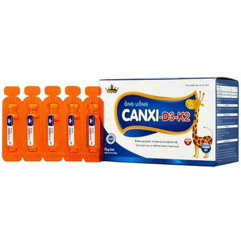 Siro Canxi-D3-K2 Kingphar - Bổ sung Canxi, Vitamin D3 & K2 cho Trẻ Em và Người Lớn - Giải Pháp Tăng Cường Sức Khỏe Xương